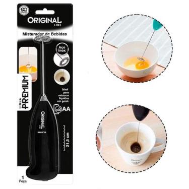 Imagem de Mini Mixer Portátil Misturador A Pilha Cappuccino/ Whey - Correia Ecom