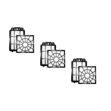 Imagem de Kit 3 Filtros Para Aspirador De Pó Equipt Eqp20 Eqp10 Feq10 - Electrol