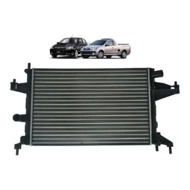 Imagem de Radiador Corsa Maxx 1.0/1.4/1.8 2003 Á 2010 C/s Ar - COOLER