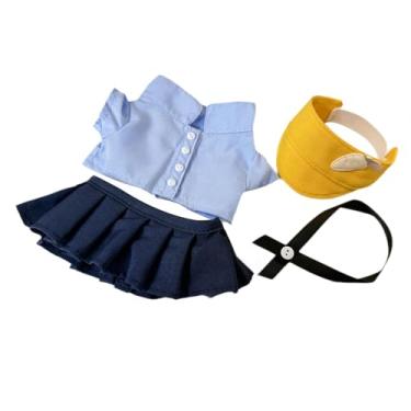 Imagem de Luwecf Roupas de Boneca de Pelúcia de Pato de 15 Cm, Roupas de Pato, Roupas de Animais de Pelúcia de Pato, Acessórios de Roupas de Pato Macio, Vestido de Des, Estilo B