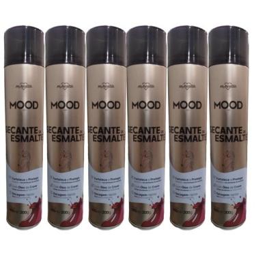 Imagem de Kit 6 Secante De Esmalte Spray Mood Care 400Ml - My Health