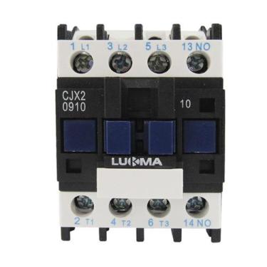 Imagem de Contator cjx2 0910 na 60hz 127v lukma