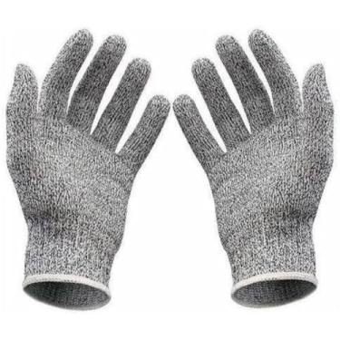 Imagem de JIANW Luva Proteção Anti-corte Profissional Resistente Segurança Alta Resistência com HPPE e Fibra de Vidro Churrasqueiros Cozinha Açougue Multiuso Premium