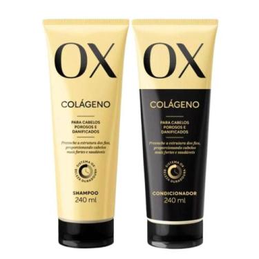 Imagem de Shampoo + Condicionador Ox Colágeno 240ml