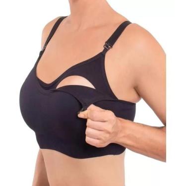 Imagem de Sutiã feminino trifil amamentação top microfribra sem bojo co1323, 42,