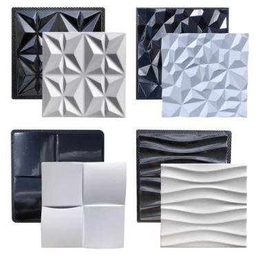 Imagem de Kit 4 Formas 3D Gesso e Cimento ABS - Xmoldes Formas 3D