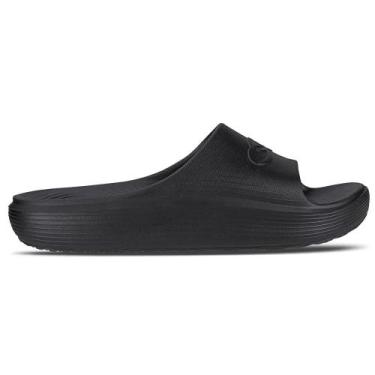 Imagem de Chinelo Olympikus Sereno Masculino Preto Conforto, Preto, 39