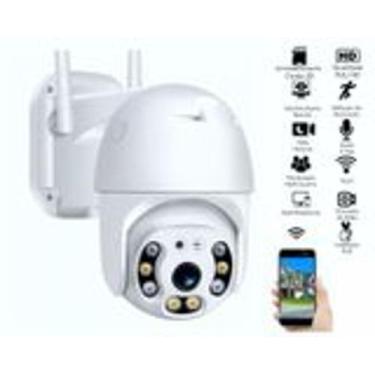Imagem de Câmera Speed Dome Ip Wifi Ptz Full Hd 1080p áudio E Vídeo Detecção Mov