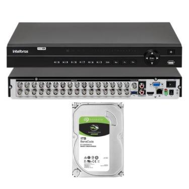 Imagem de Gravador 32 Canais MHDX 1232 Multi HD C/HD 1TB - INTELBRAS