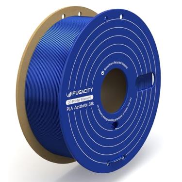 Imagem de Fugacity Filamento PLA 1,75 mm, filamento de impressora 3D carretel de 1 kg (N.W 1.0 kg), precisão dimensional +/- 0,02 mm, efeito de impressão aprimorado para a maioria das impressoras 3D FDM