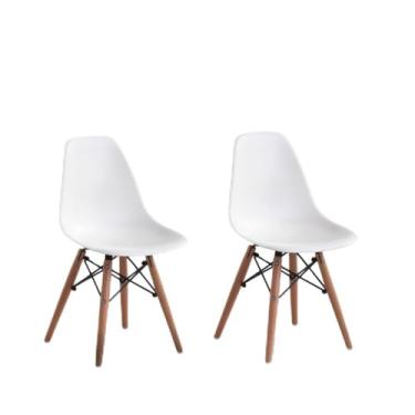 Imagem de CADEIRA EAMES INFANTIL DSW MADEIRA CX 2 - PP BRANCO