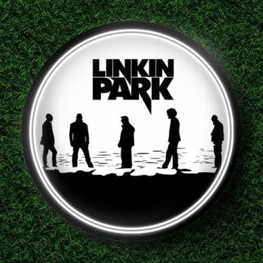 Imagem de Painel Neon Led Aplique Linkin Park Minutes Midnight Acrilico - OntheL
