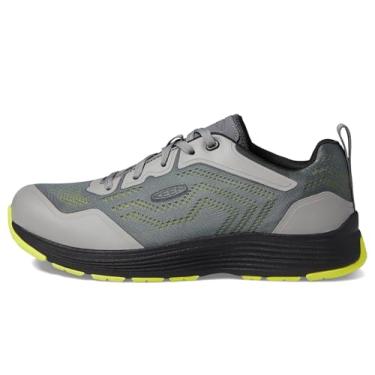 Imagem de KEEN Utility Men's Sparta 2 Low Height Alloy Toe ESD Industrial Work Sneakers, Steel Grey/Evening Primrose, 7