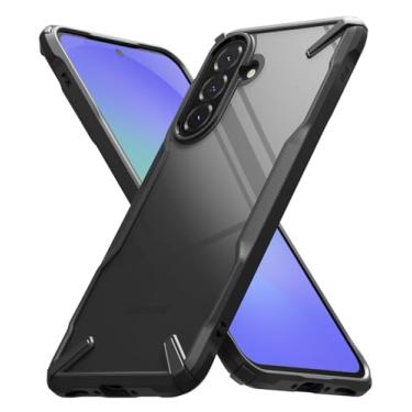 Imagem de Ringke Fusion-X [recortes precisos para lentes de câmera] compatível com Samsung Galaxy A56 5G e capa para Galaxy A36 5G, capa protetora transparente reforçada à prova de choque - preta