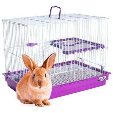 Imagem de Gaiola Coelho Chinchila Porquinho Da India Com Andar Grande - 062 - Lu