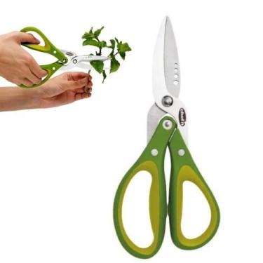 Imagem de Tesoura para Descascar e Cortar Ervas Saladas Talos Chef'n