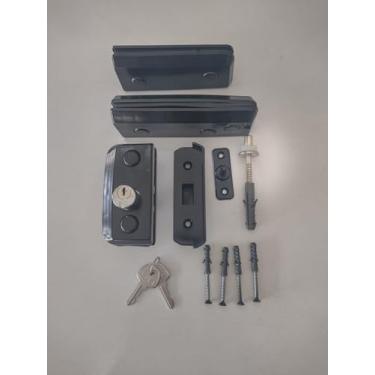 Imagem de Fechadura Kit 01 para porta pivotante de vidro temperado - Hela (Preto)