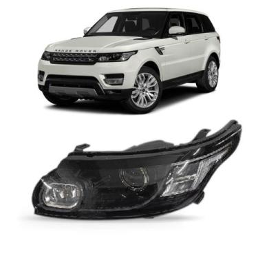 Imagem de Farol Range Rover Sport 2014 a 2018 Mascara Negra Xenon - SP ACESSÓRIO