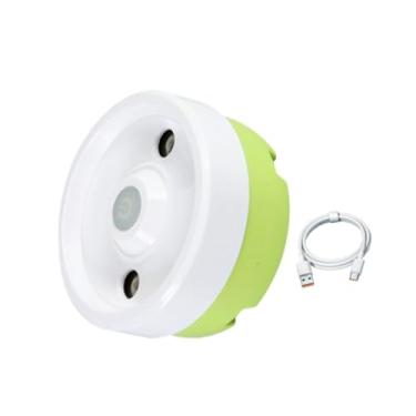 Imagem de Colaxi Badminton Shuttlecock umidificador Badminton Ball Steamer Manutenção Profissional Match Match Birdie Storage Storage Tube Tubo, Branco Verde