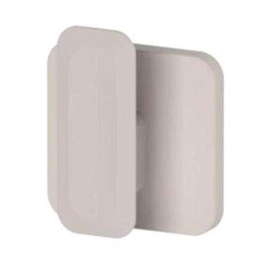 Imagem de Gancho de Parede 8,5cm Porta Toalha Cabideiro Eleve Bege Adesivo Pared