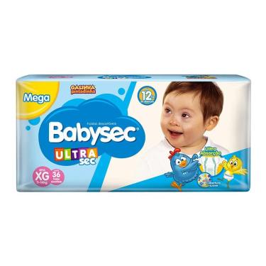 Imagem de Fralda Babysec Ultrasec Galinha Pintadinha XG 32un