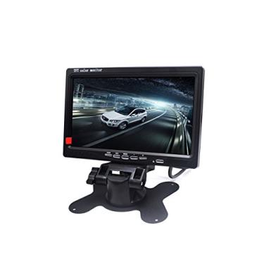 Imagem de Pardarsey Monitor Lcd Tft Com Retroiluminação Led De 7 Polegadas Para Câmeras De Ré De Carro, Dvd De Carro, Câmera De Serviço, Stb, Receptor De Satélite E Outros Equipamentos De Vídeo