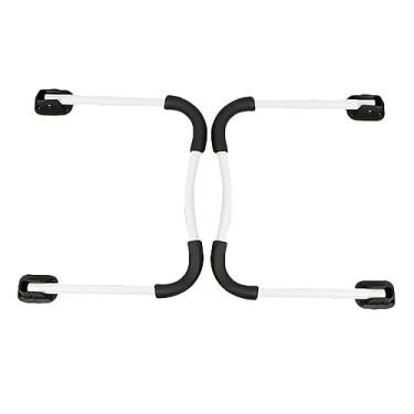 Imagem de HOMSFOU 1 conjunto de pernas de mesa dobráveis pernas de mesa de centro pernas de mesa dobráveis pernas de móveis de mesa pés de mesa práticos suporte de laptop para cama pernas de mesa brancas pernas