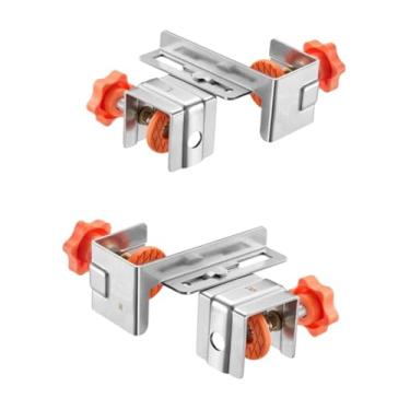 Imagem de Gralara 2 peças Instalação do gabinete Grampos de gaveta Jig Planejada de conjunto de armários pesados ​​para instalação rápida de painel de gavetas fáceis