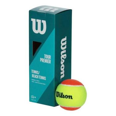 Imagem de Bola De Beach Tennis Wilson Tour Premier - Pack Com 3 Bolas