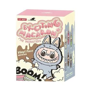 Imagem de Bonito Labubu Batimento Cardíaco Macaron Rosto Caixa Cega Na Moda Mode