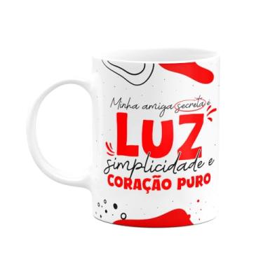 Imagem de JPS INFO, Caneca - Minha amiga secreta ? Luz, simplicidade e cora??o