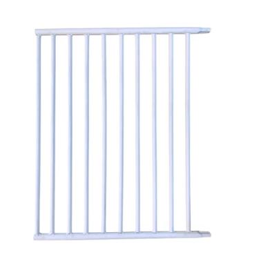 Imagem de Extensor de Portão Grade para Porta Cachorros Pet Crianças Bebê Linha Premium Branco (Branco, 50 cm)