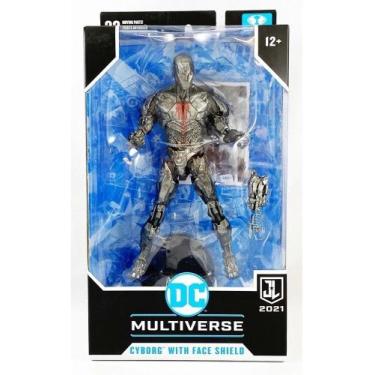 Imagem de Figura Mcfarlane Dc Justice League Cyborg Helmet F0068-2 - Fun