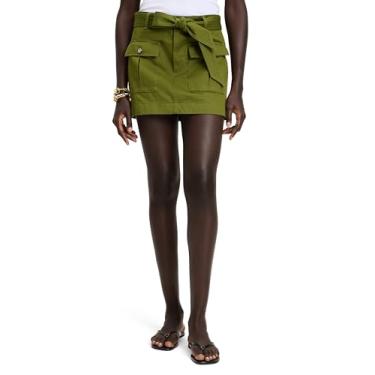 Imagem de kate spade new york Saia cargo feminina, Verde conto de fadas, 32