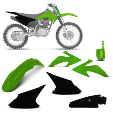Imagem de Kit Plástico Exclusivo Crf 230f 2008 À 2014 - 5 Itens (Cores) - Pro to