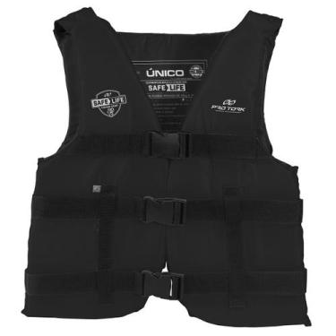 Imagem de Colete Salva-Vidas Adulto Unissex Homologado Ajustável Esportivo Praia