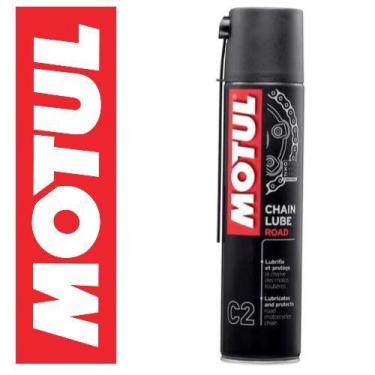 Imagem de Spray Lubrificante Corrente Motul C2 Chain Lube Road 400ml