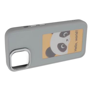 Imagem de Generic Caixa de Telefone de Tela de Tinta, Lente de Alumínio NFC Screen Projeção de Projeção para DIY (Cinza)