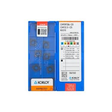 Imagem de Inserção de torneamento 100% original KORLOY CCMT09T304-VF X343