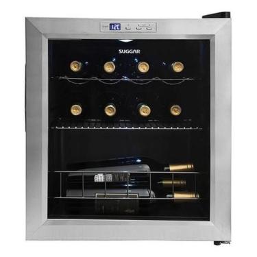 Imagem de Adega De Vinhos 13 Garrafas Refrigeração - 110V - Suggar, 110V