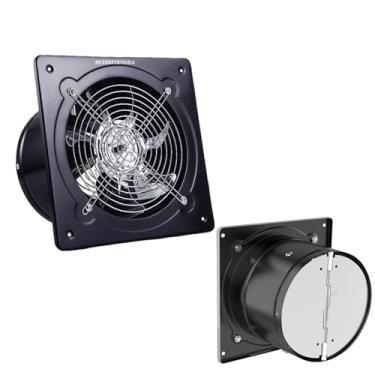Imagem de 6 Inch,Ventilador portátil de alta velocidade 2800R/MIN, ventilador de exaustão de 16 polegadas Extrator de ar para ventilação industrial do porão de galinheiros e muito mais
