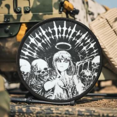 Imagem de Anime Girl Morale Patch – Patch tático Maxim Skeletons para equipamento militar, mochilas, bonés de beisebol de operador, porta-placas e coletes - Patch de moral