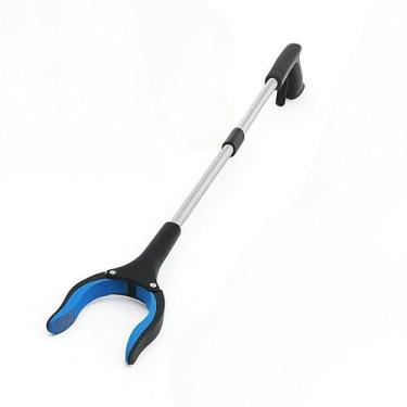 Imagem de Braço Pegador Objeto Dobrável Catador de Lixo Pinça Magnética Imã Garra Mão Mecânica Extensor