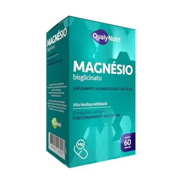 Imagem de Qualynutri Magnésio Bisglicinato – 60 Cápsulas