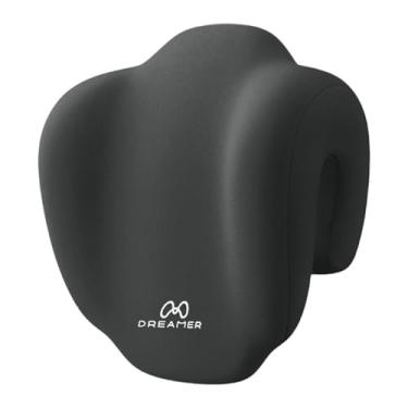 Imagem de Ysyqkn Almofada para cochilo, almofada para pescoço, multifuncional, para pausa no almoço, para cadeira de trabalho, suporte para pescoço, Preto