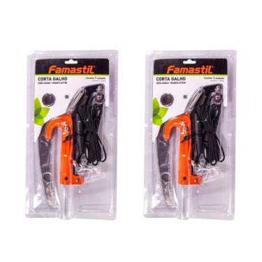 Imagem de Podador De Galhos Em Aço Com Serrote 2 Unidades Famastil
