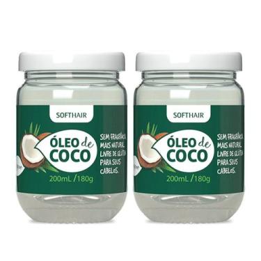 Imagem de Kit 2 Óleo de Côco Virgem para Cabelo e Pele Rosto Tratamento Capilar 