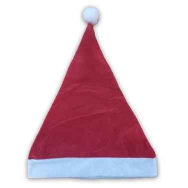 Imagem de Gorro Papai Noel Natalino Tam. Único Feltro Vermelho Natal