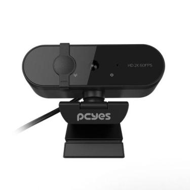 Imagem de Webcam Pcyes Raza 2K-01 2K Foco Automático Com Microfone - Rz2K01