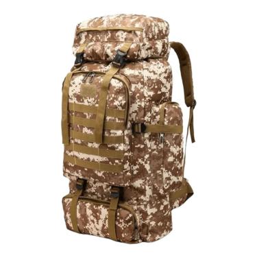 Imagem de Mochila Tactica Camping Trekking Hiking 80L impermeável